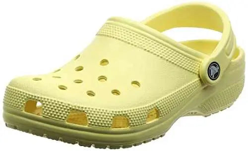 Crocs Unisex-Adult Classic Clogs in black, lightweight and comfortable footwear with ventilation ports.