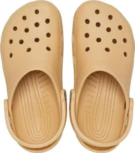 Crocs Unisex-Adult Classic Clogs in black for men and women, lightweight and durable, size 10 men/12 women.