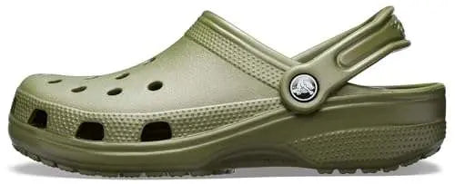 Crocs Unisex-Adult Classic Clogs in black, lightweight and comfortable footwear with ventilation ports for breathability.