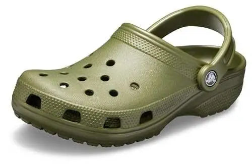 Crocs Unisex-Adult Classic Clogs, Black, Lightweight Comfort Footwear