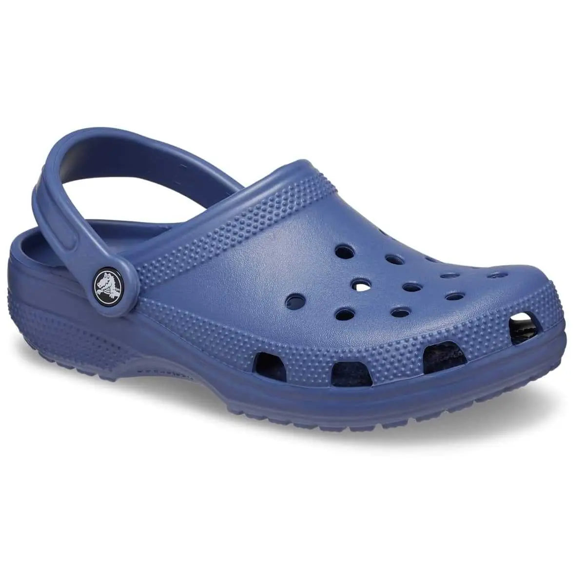 Crocs Unisex-Adult Classic Clogs in black, featuring lightweight design and ventilation ports for comfort and breathability.