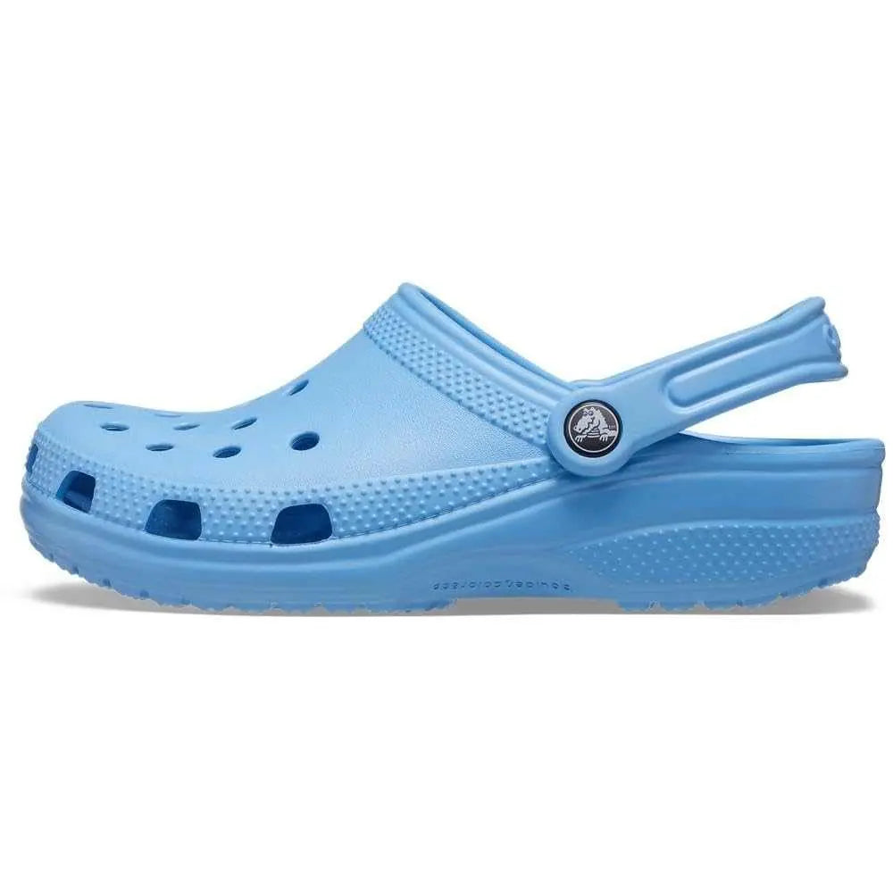 Crocs Unisex-Adult Classic Clogs in black, lightweight and durable, available in size 10 Men/12 Women.