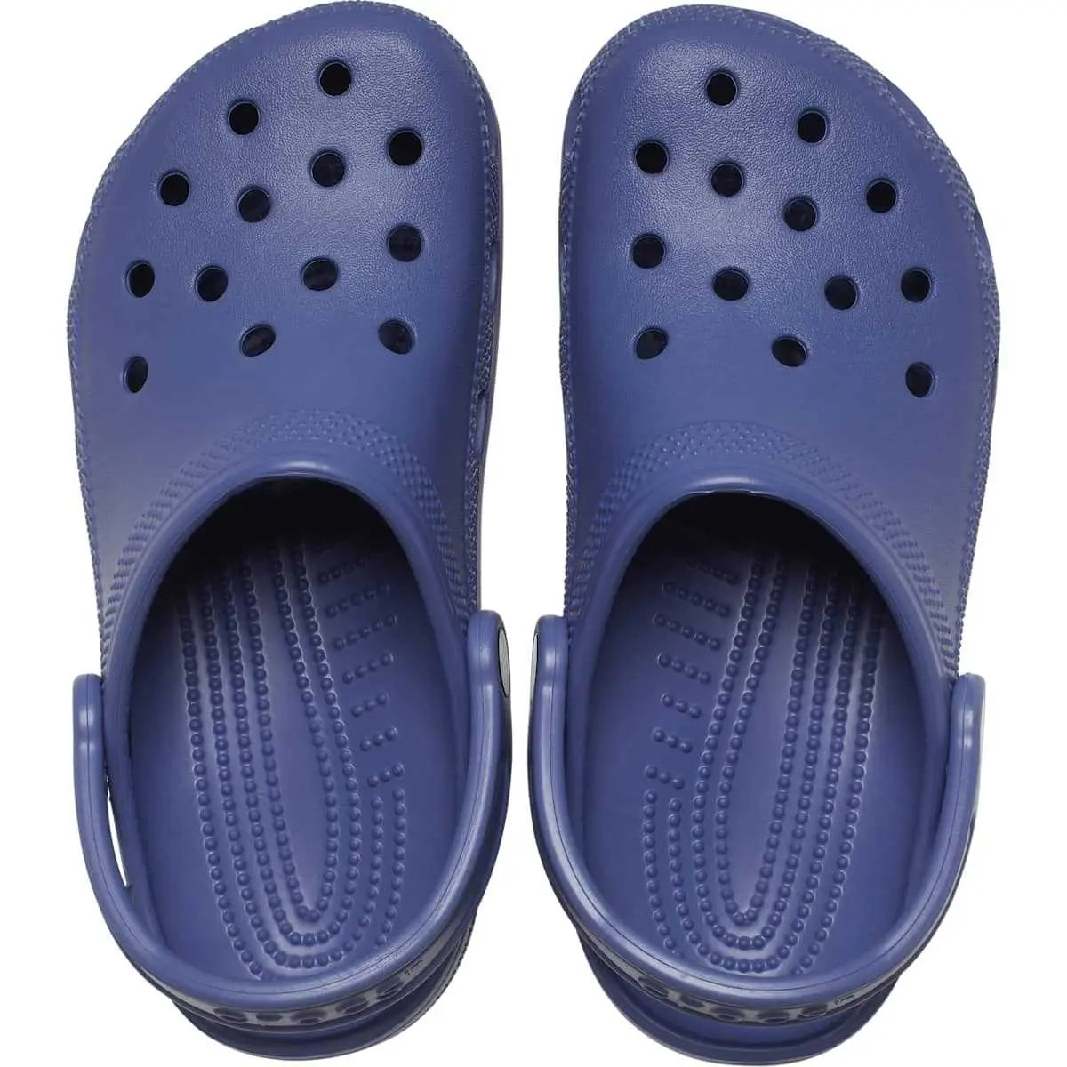 Black Crocs Unisex-Adult Classic Clogs, lightweight with ventilation ports, available in size 10 Men/12 Women.