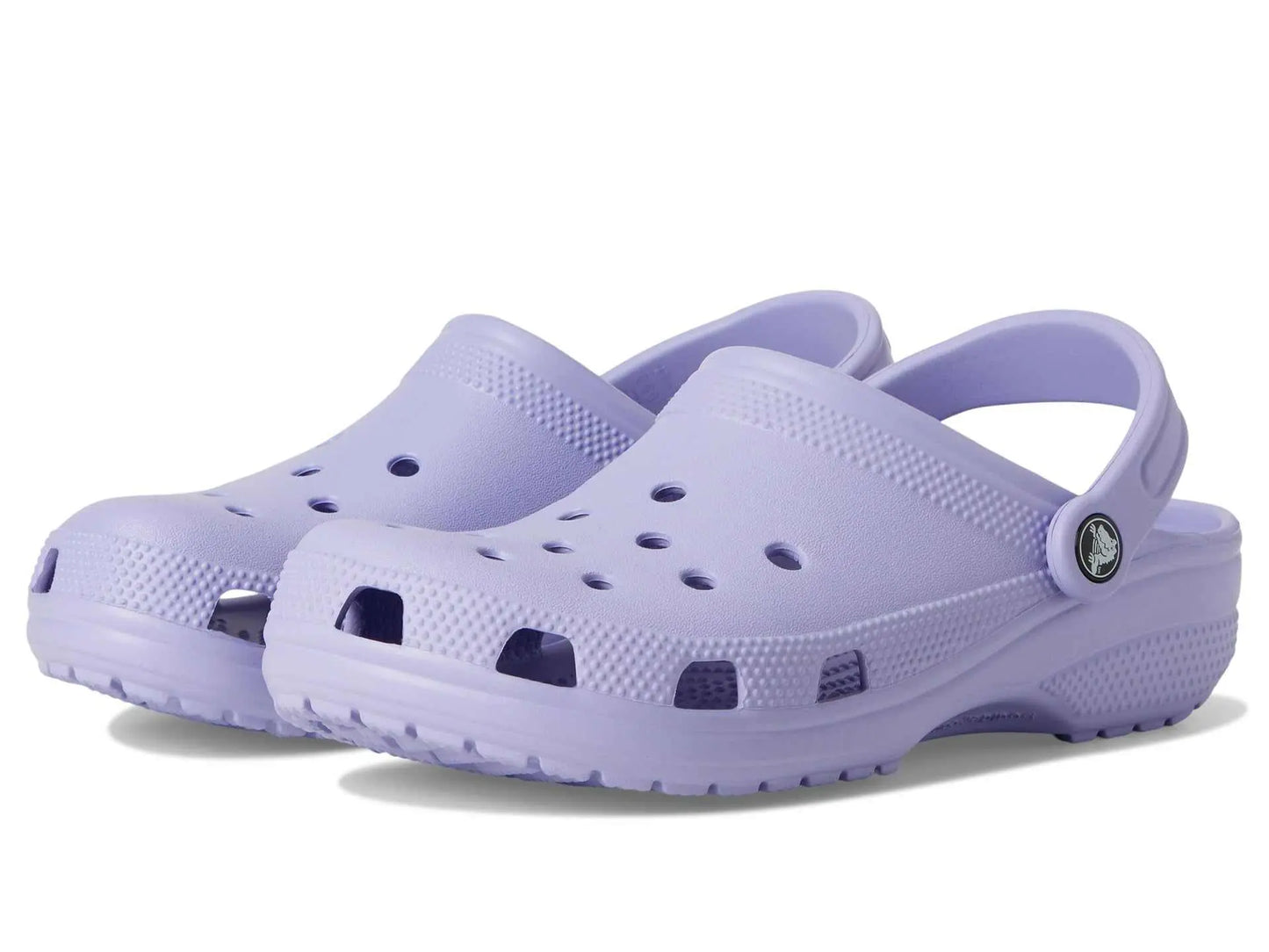 Black Crocs Unisex-Adult Classic Clogs, size 10 Men/12 Women, lightweight and comfortable.