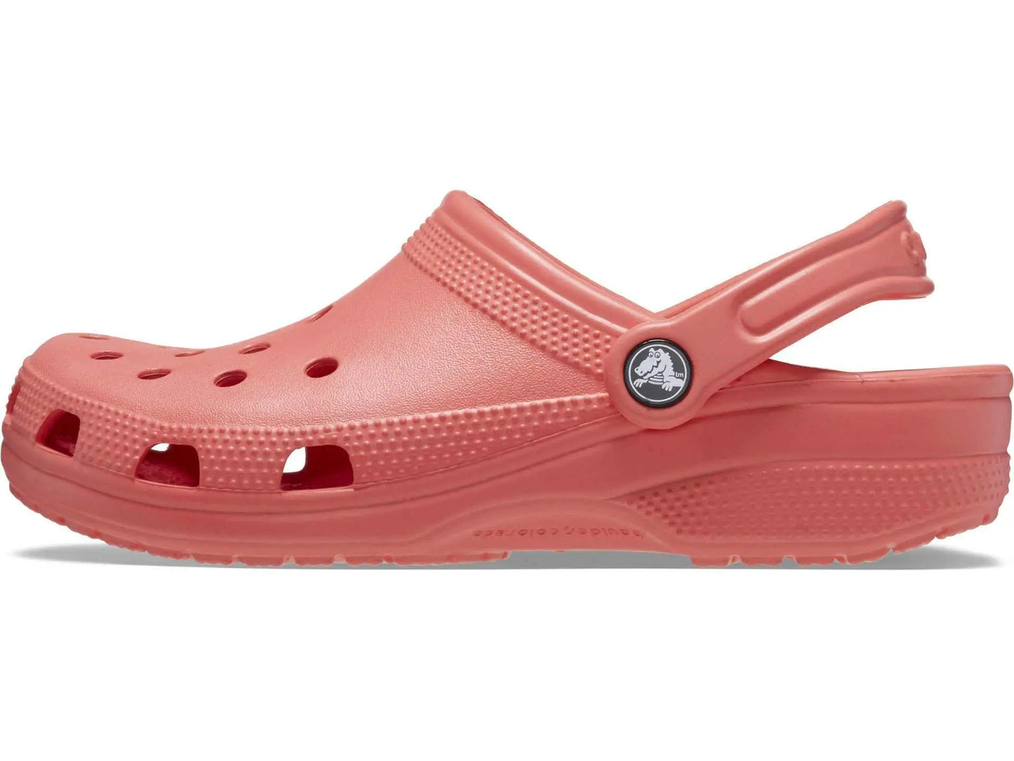 Unisex Crocs Classic Clog in black, size 10 men/12 women, featuring lightweight and breathable design with Croslite material.