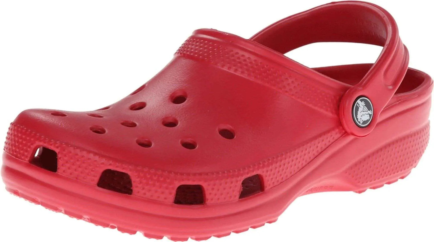 Crocs Unisex-Adult Classic Clogs, black, comfortable and easy-to-clean footwear.