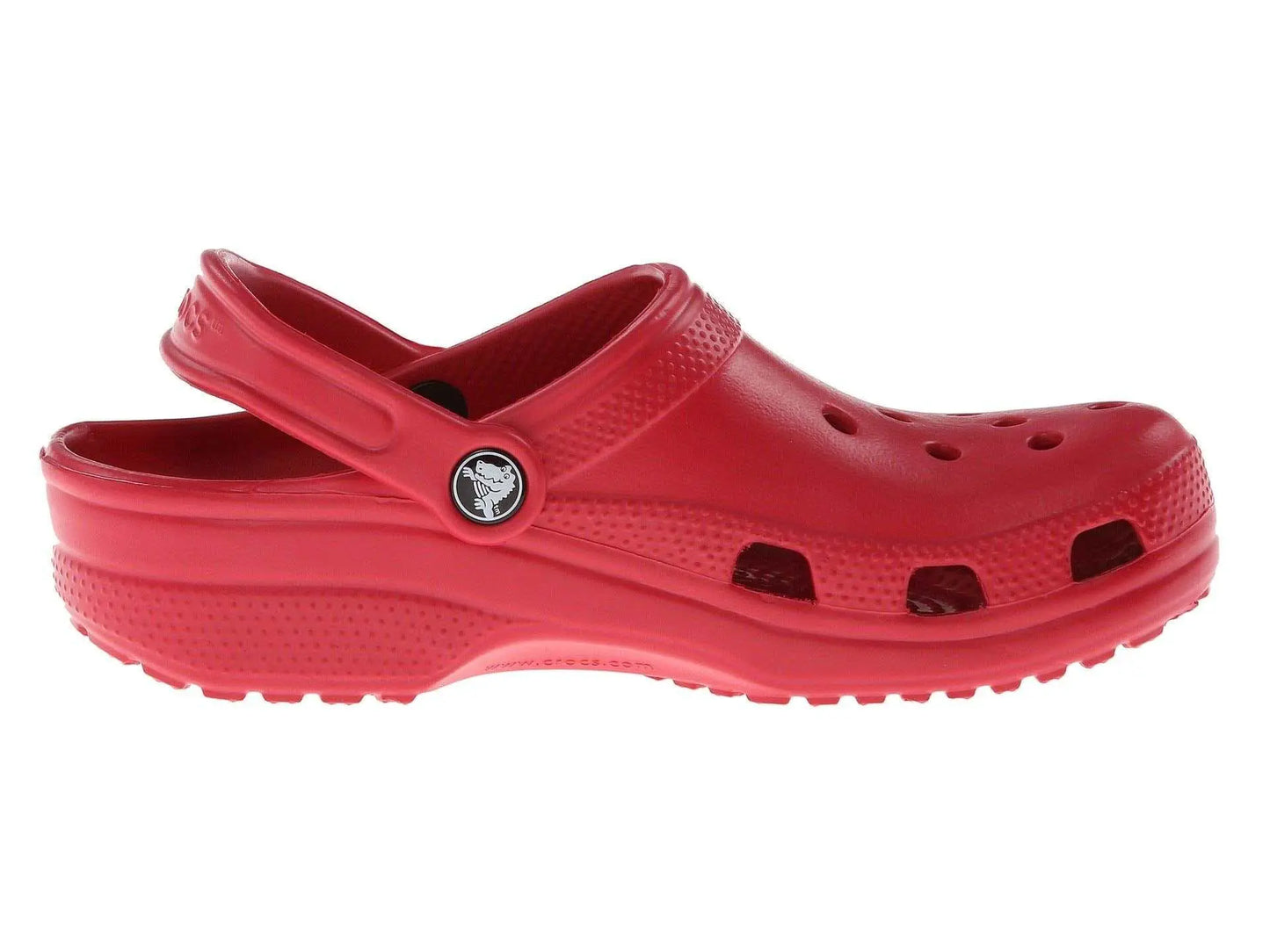 Black Crocs Unisex-Adult Classic Clogs, lightweight and breathable with Croslite material.