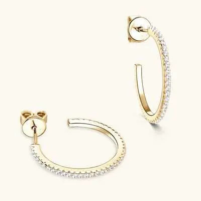 Moissanite 925 Sterling Silver Earrings