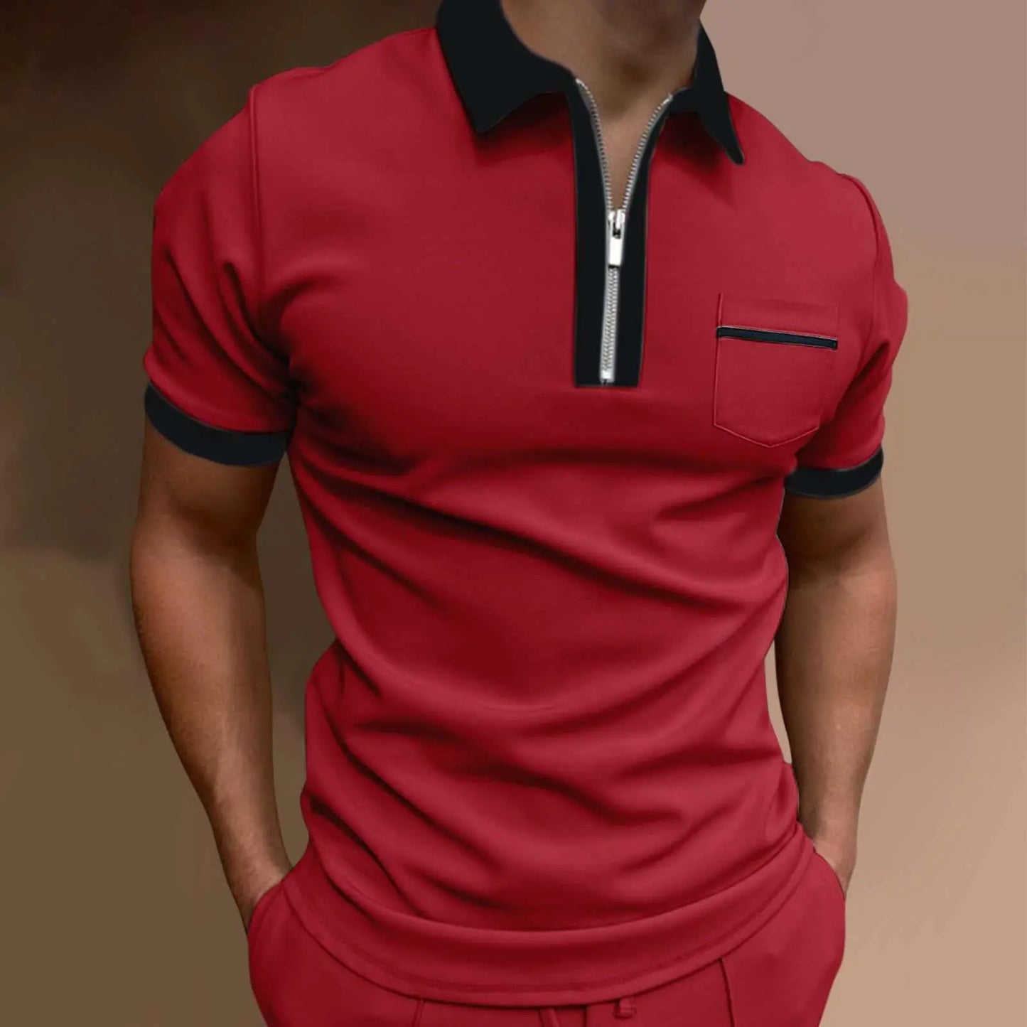 Men's POLO Pocket Shirt Slim ...