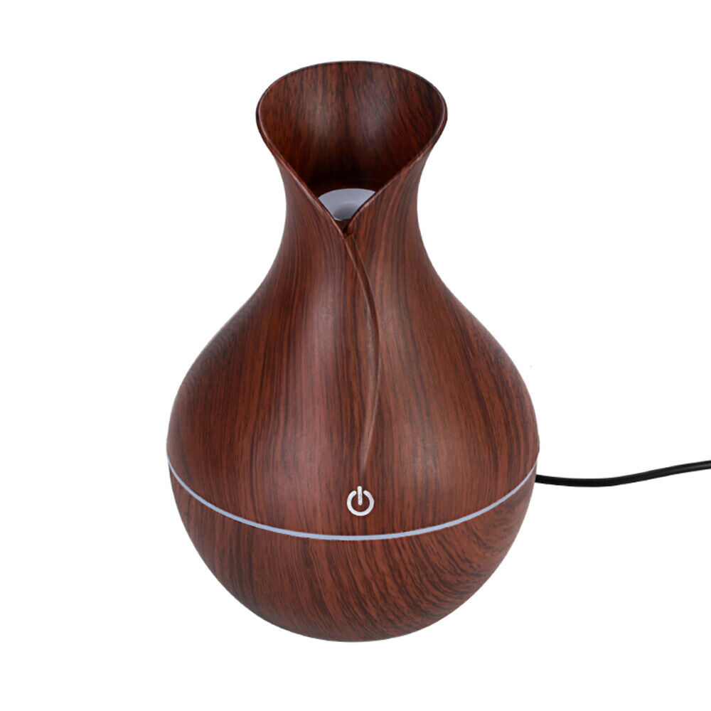 LED Ultrasonic Aroma Humidifier & Diffuser: Air Purifier & Decor Piece