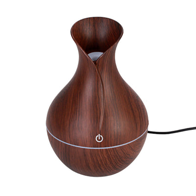 LED Ultrasonic Aroma Humidifier & Diffuser: Air Purifier & Decor Piece