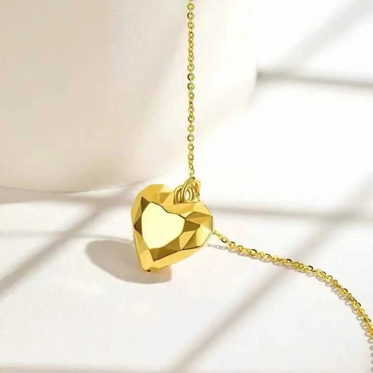 18K Gold Cut Love Pendant ...