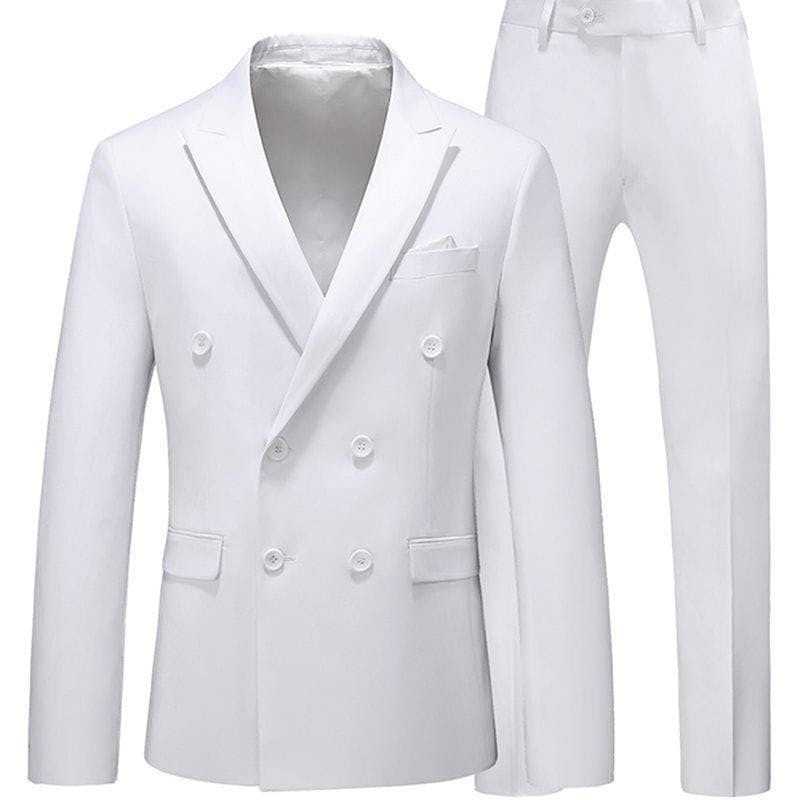 2 Pieces Tuxedo Suit for Men Slim Fit ...