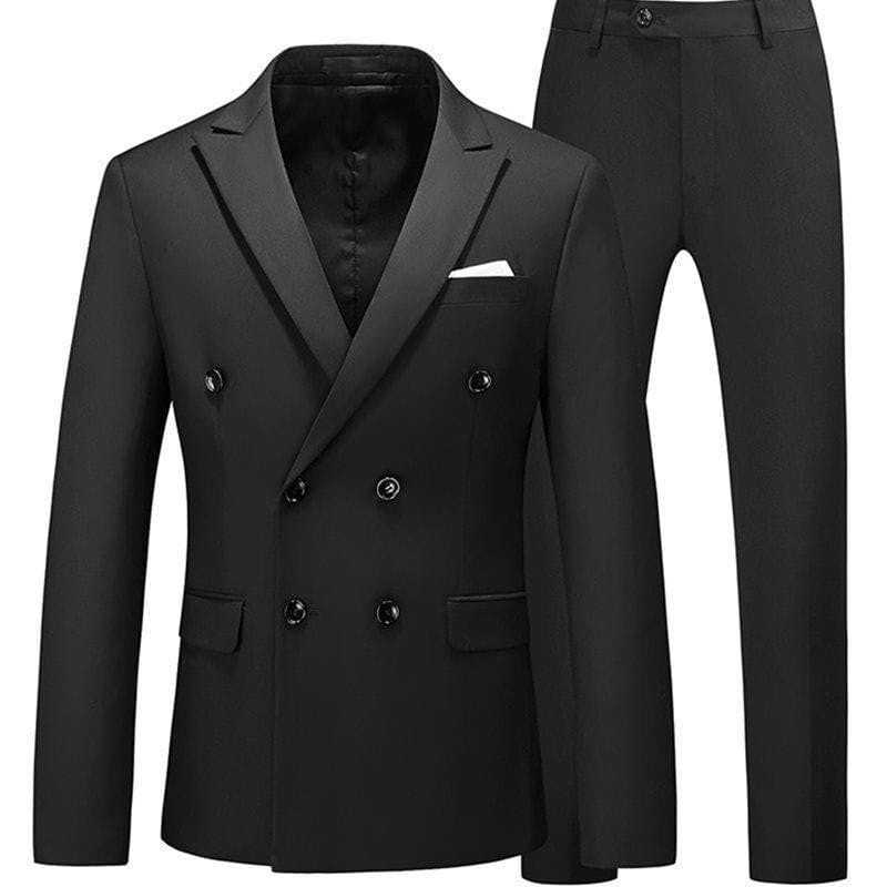 2 Pieces Tuxedo Suit for Men Slim Fit ...