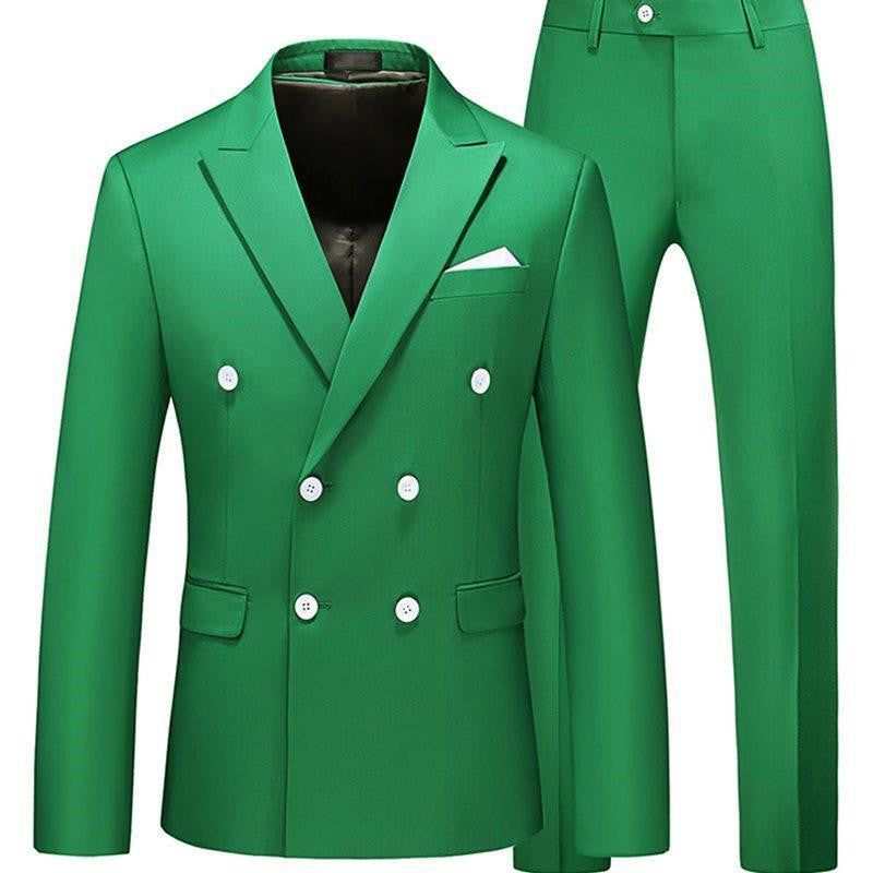 2 Pieces Tuxedo Suit for Men Slim Fit ...