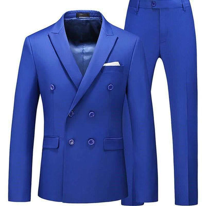 2 Pieces Tuxedo Suit for Men Slim Fit ...