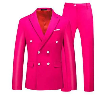 2 Pieces Tuxedo Suit for Men Slim Fit ...