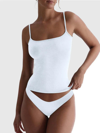 Scoop Neck Cami white 2