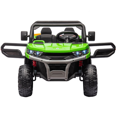 24V 2-Seater Ride On Truck UTV, 2x200W Motor, Dump Bed, Remote Control