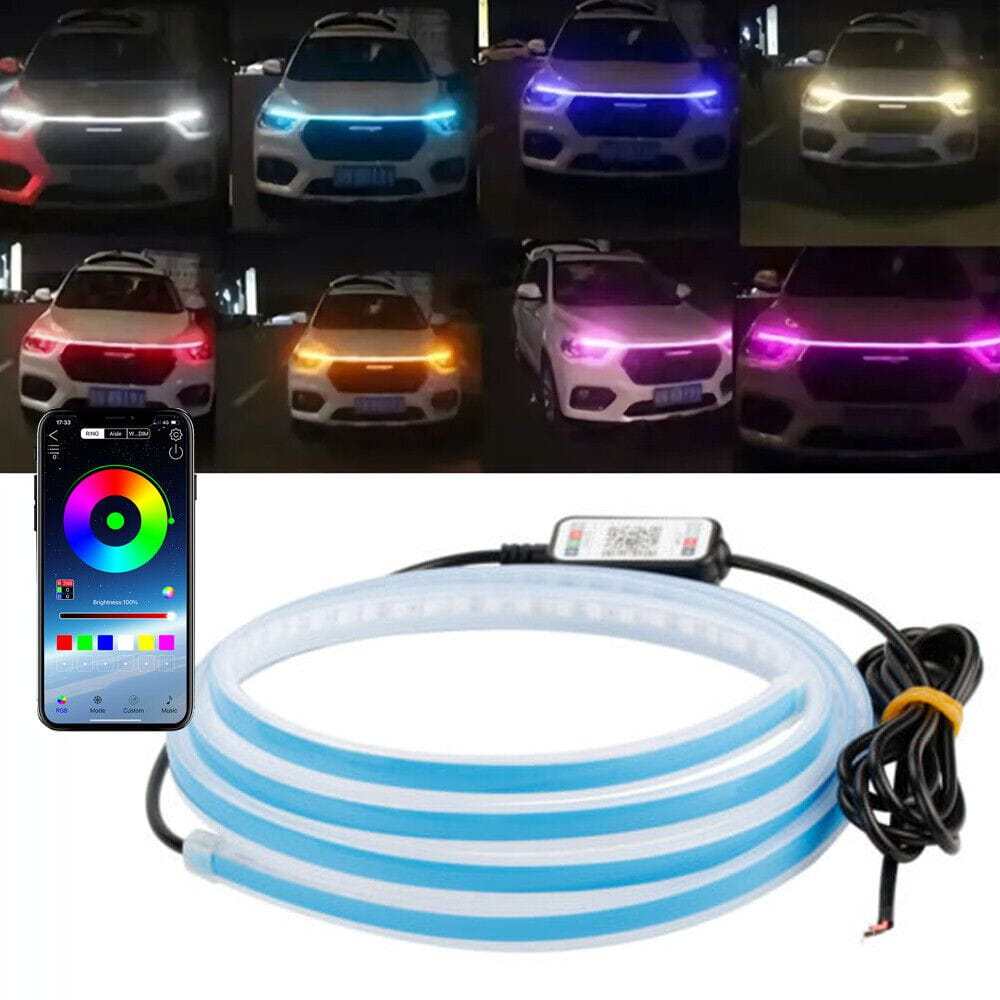 Car Headlight Strip Led Light 71' with APP Control