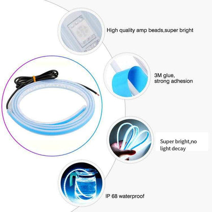 Car Headlight Strip Led Light 71' with APP Control