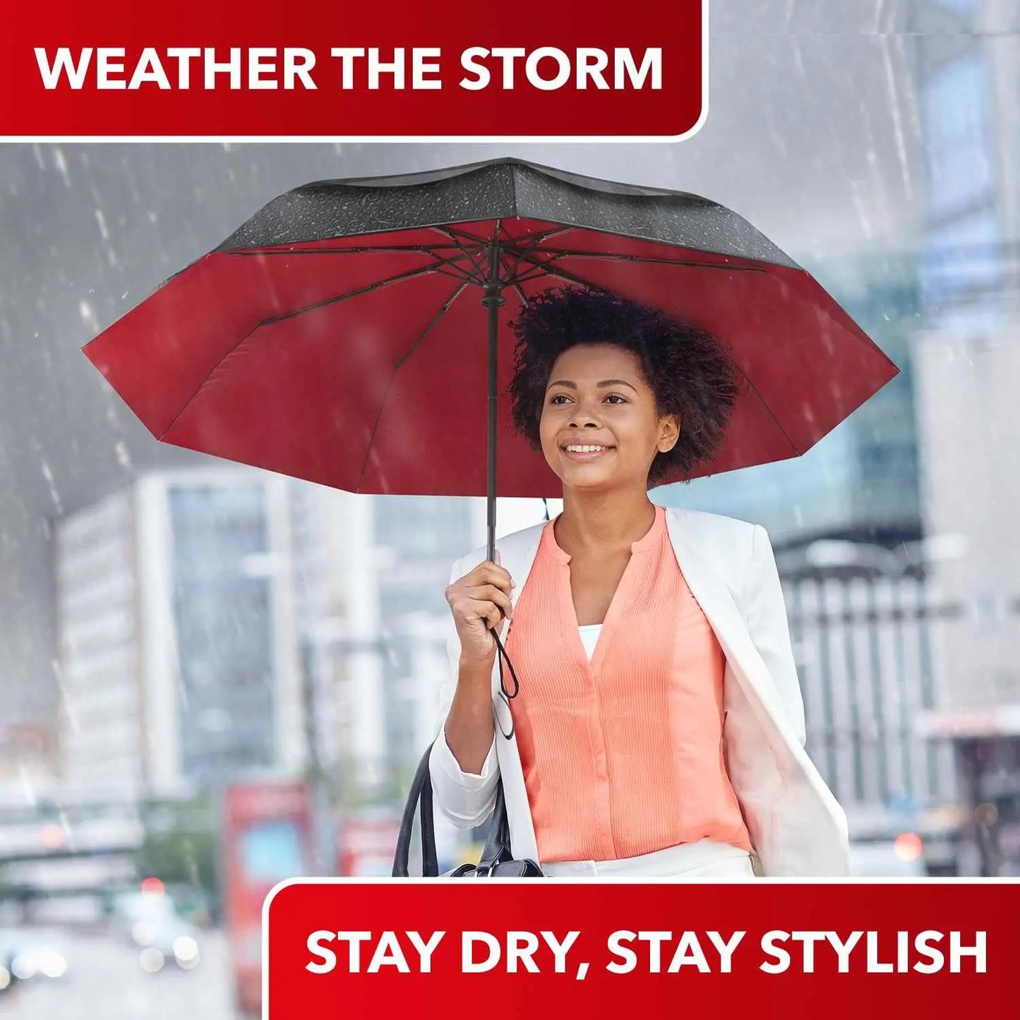 Repel Umbrella Windproof Travel Umbrella - Durable and Compact for Rain