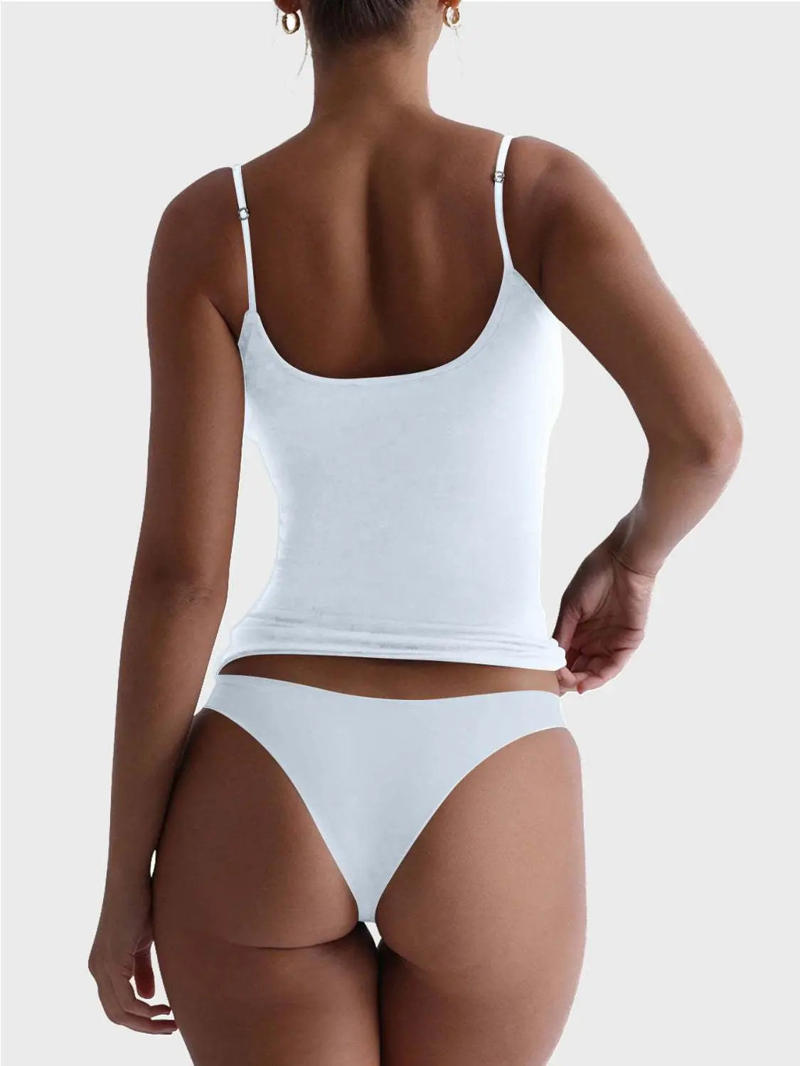 Scoop Neck Cami white 3