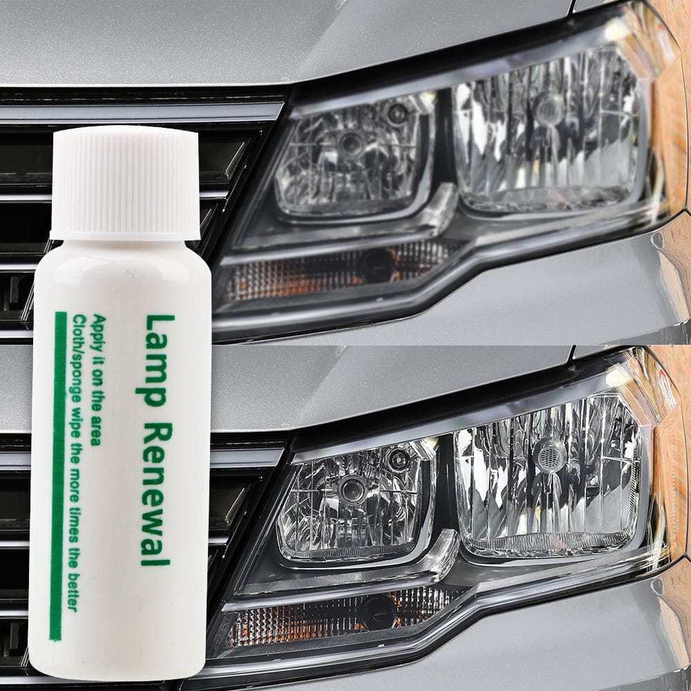 Automobile headlight repair liquid