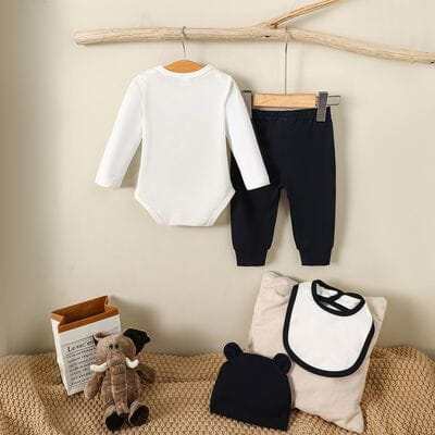 Long Sleeve Body Suit and Pants Set for Baby