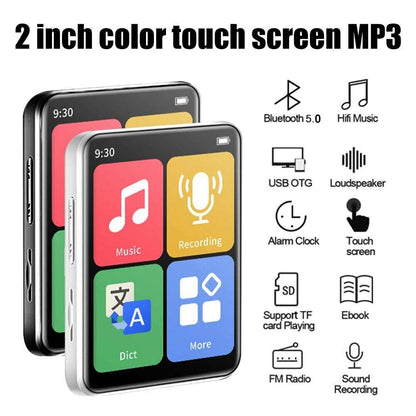 Bluetooth MP4 Player Touch Screen Walkman Music Player Reading E-Book