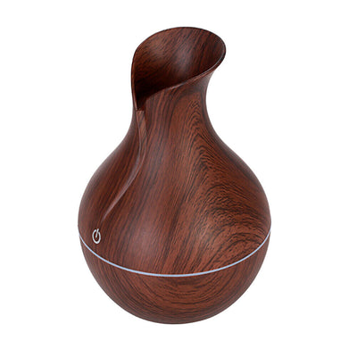 LED Ultrasonic Aroma Humidifier & Diffuser: Air Purifier & Decor Piece