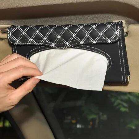 Car Sun Visor Tissue Holder Box ...