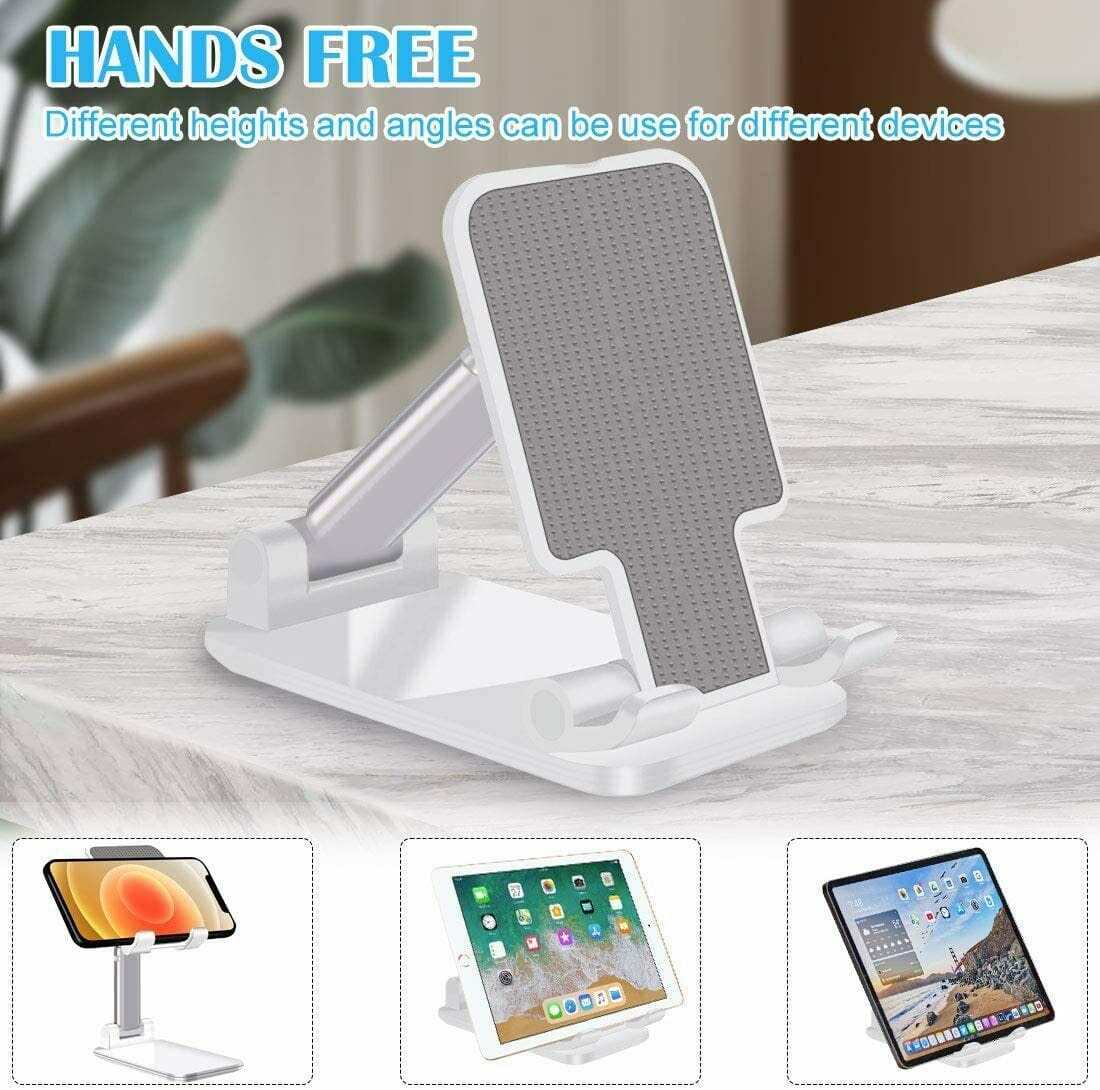 Cell Phone and Tablet Stand Holder on Desktop or Table ...