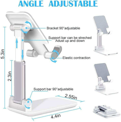 Cell Phone and Tablet Stand Holder on Desktop or Table ...