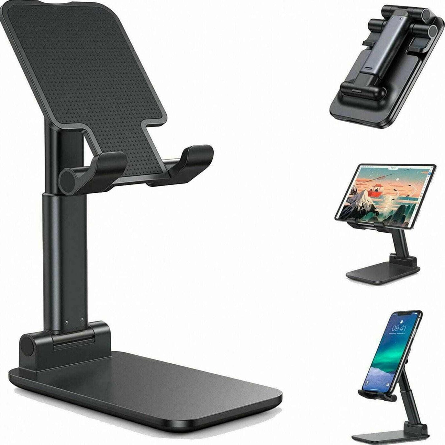 Cell Phone and Tablet Stand Holder on Desktop or Table ...