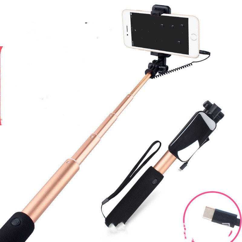 Compatible with Apple , Selfie Stick Mobile Phone Selfie Stick Aluminum Alloy