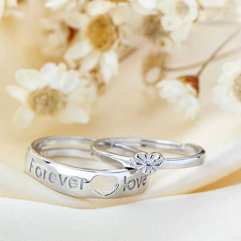 Couple Ring Forever Love Engagement Ring ...