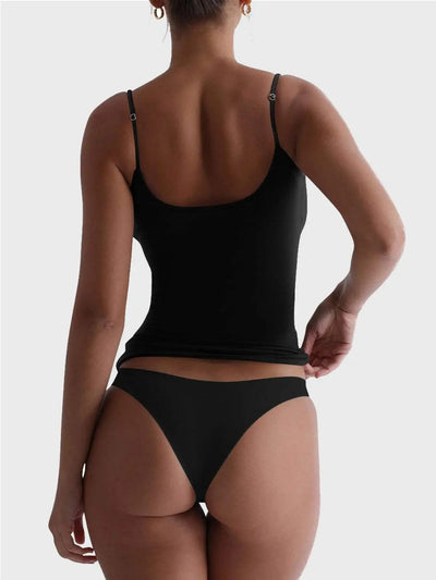 Scoop Neck Cami black 2