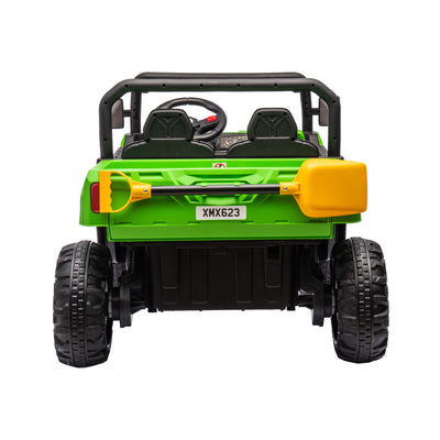 24V 2-Seater Ride On Truck UTV, 2x200W Motor, Dump Bed, Remote Control
