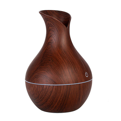 LED Ultrasonic Aroma Humidifier & Diffuser: Air Purifier & Decor Piece