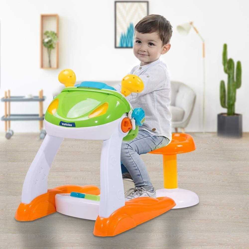 Driving Steering Wheel Toy for Toddlers