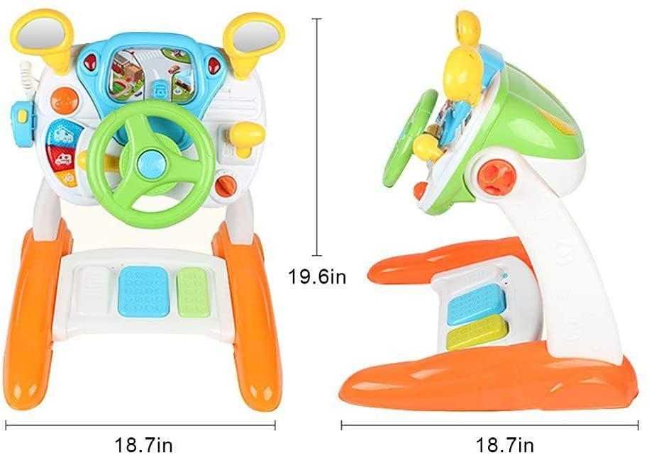 Driving Steering Wheel Toy for Toddlers