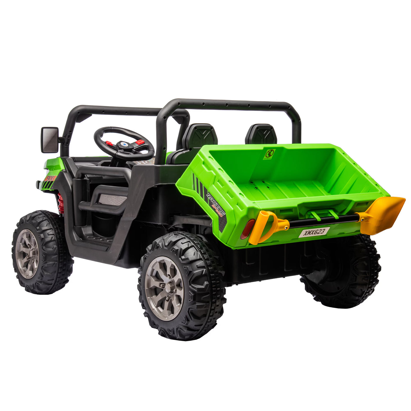 24V 2-Seater Ride On Truck UTV, 2x200W Motor, Dump Bed, Remote Control
