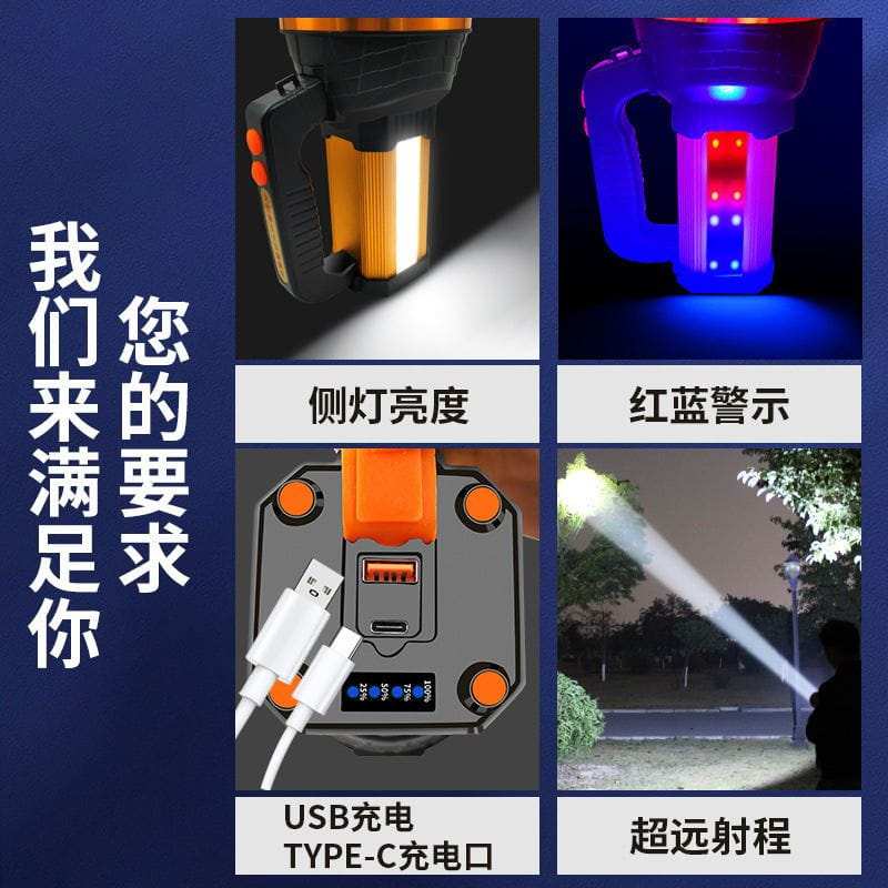 Emergency Portable Flashlight Waterproof ...