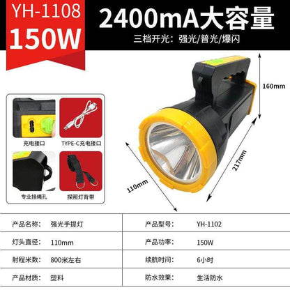 Emergency Portable Flashlight Waterproof ...