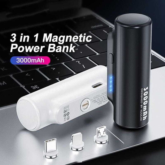 Emergency Power Bank for Cellphone 3000 mAh ...