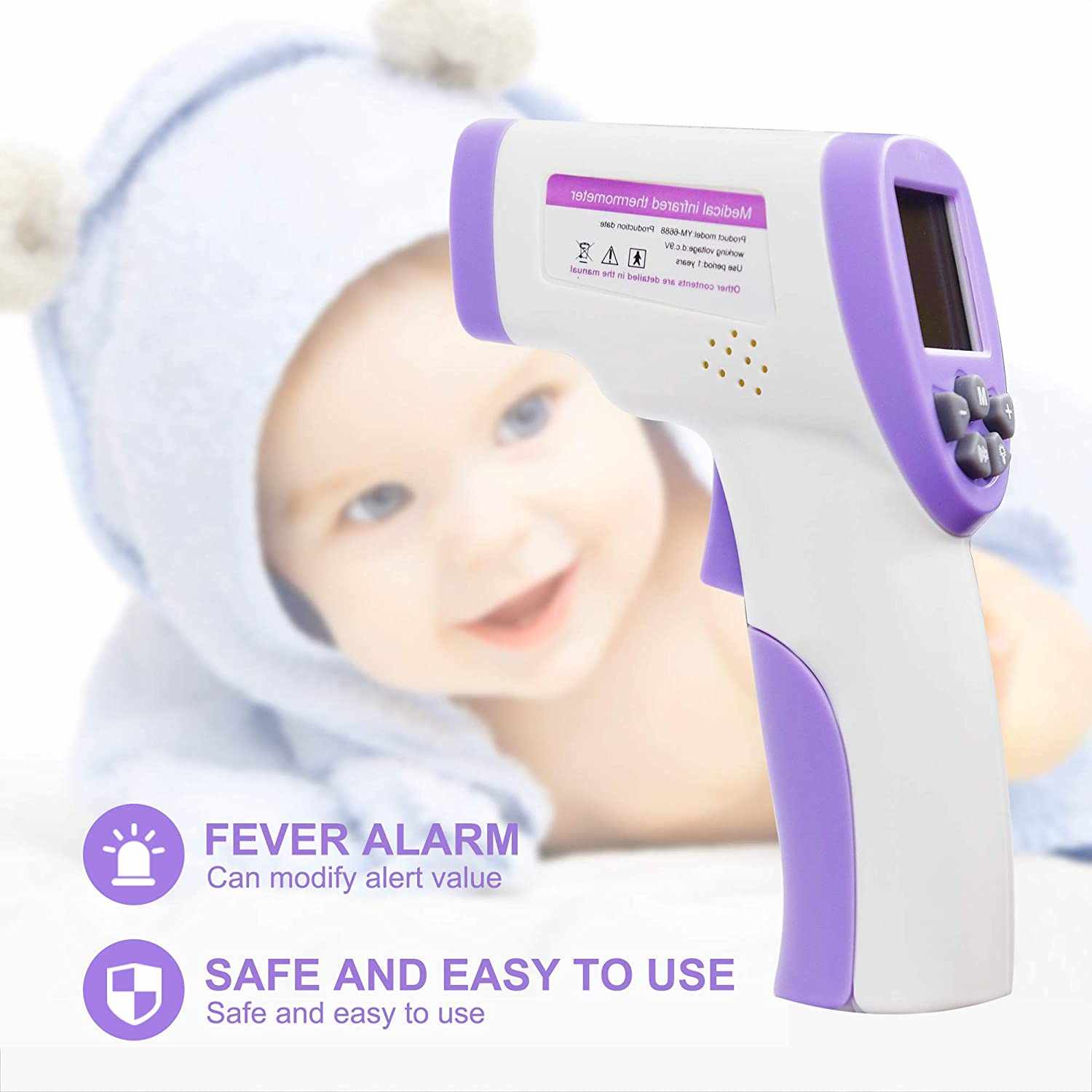 Forehead Digital Thermometer Accurate Readings ...