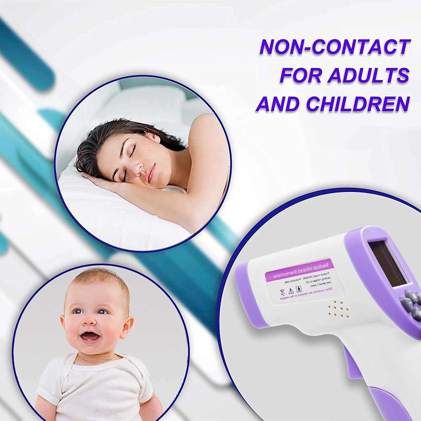 Forehead Digital Thermometer Accurate Readings ...