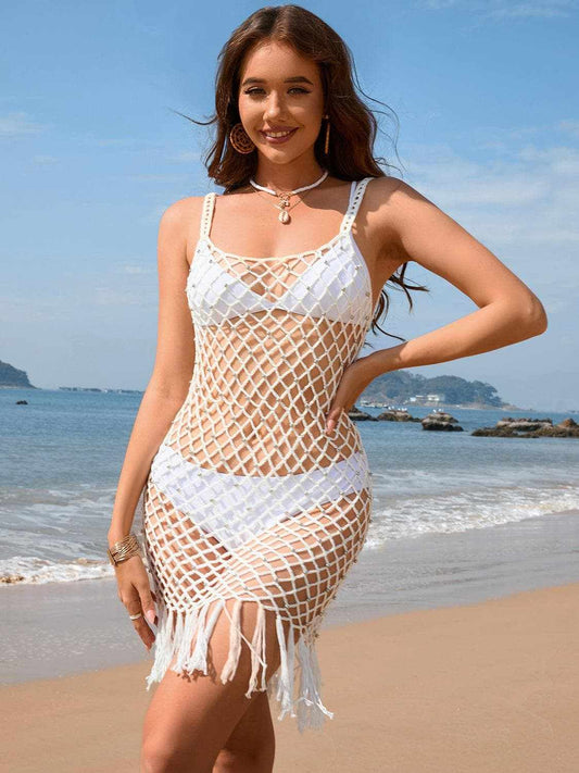 Wide Strap Swimwear Cover Up