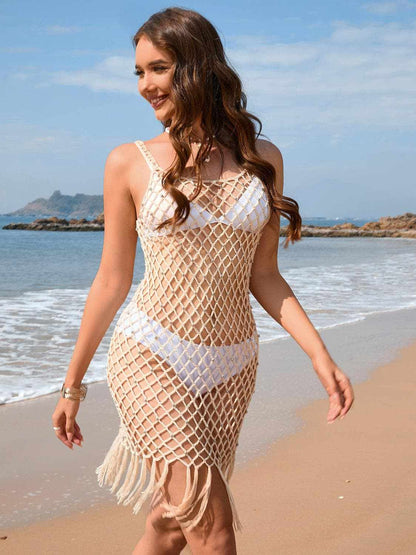 Wide Strap Swimwear Cover Up